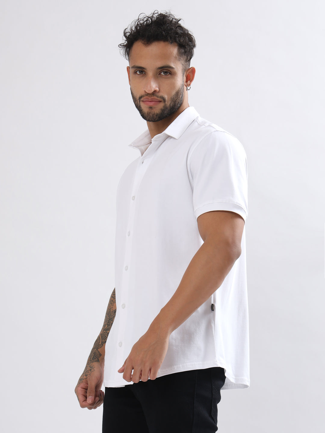 Noir White Shirt - Wearduds