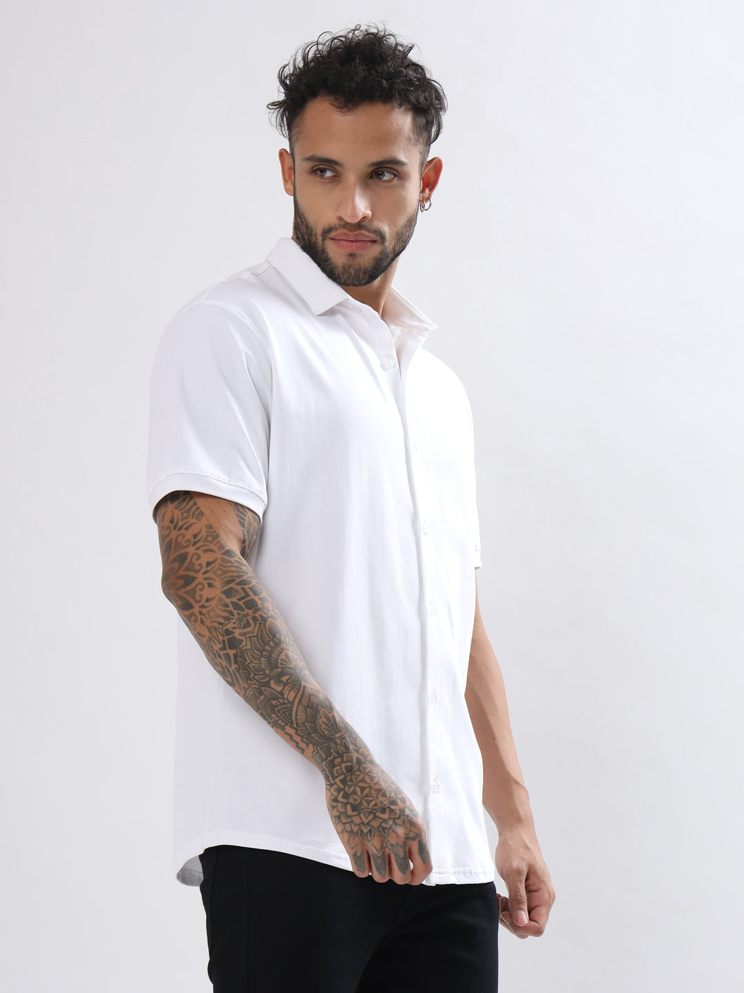 Noir White Shirt - Wearduds