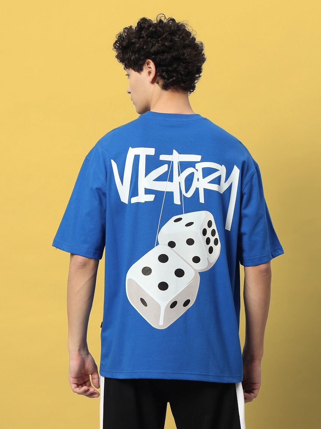 Victory Over-Sized T-Shirt (R Blue)