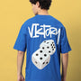 Victory Over-Sized T-Shirt (R Blue)