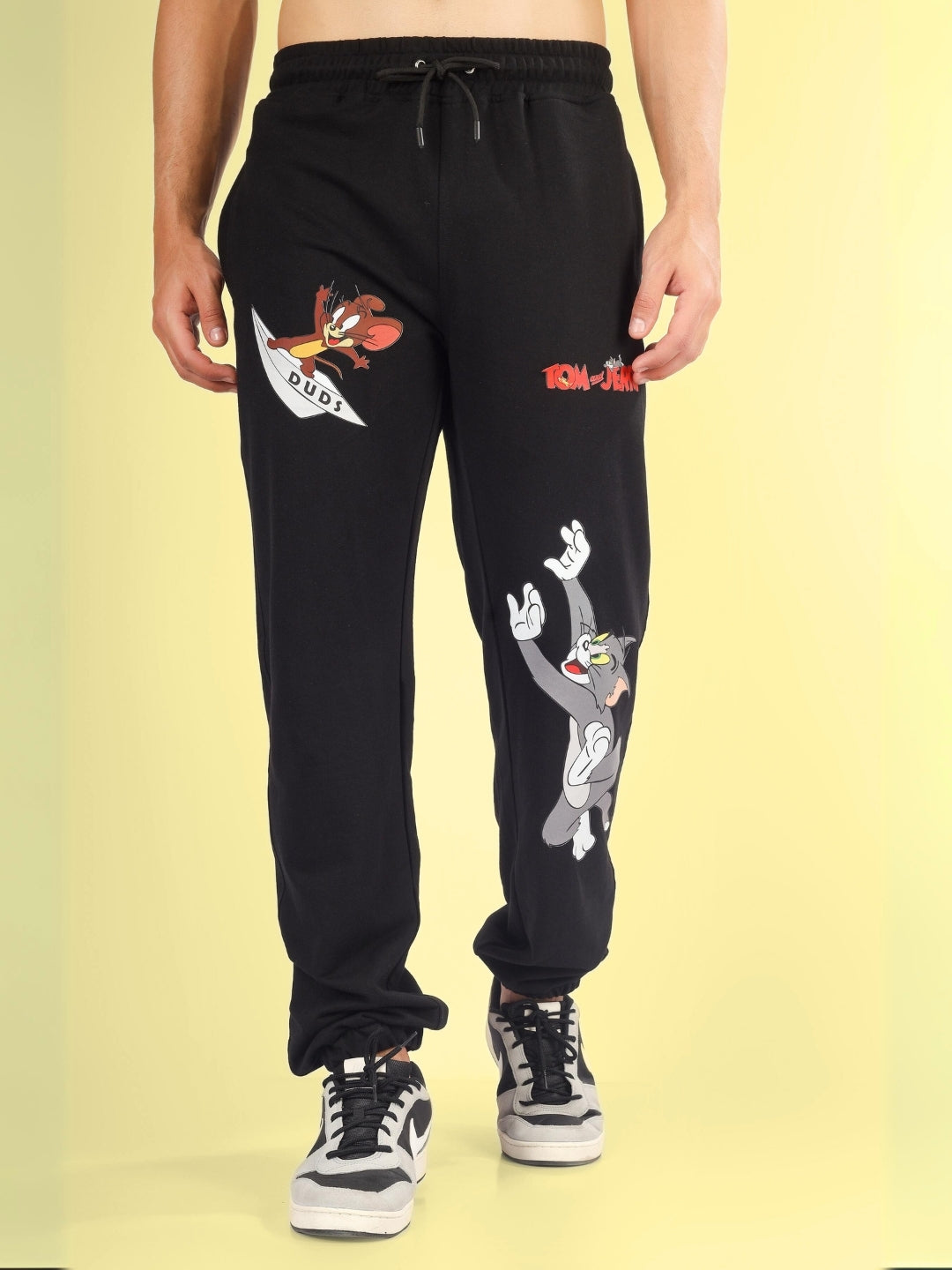 TOM & JERRY RELAXED PANT JOGGER (BLACK)