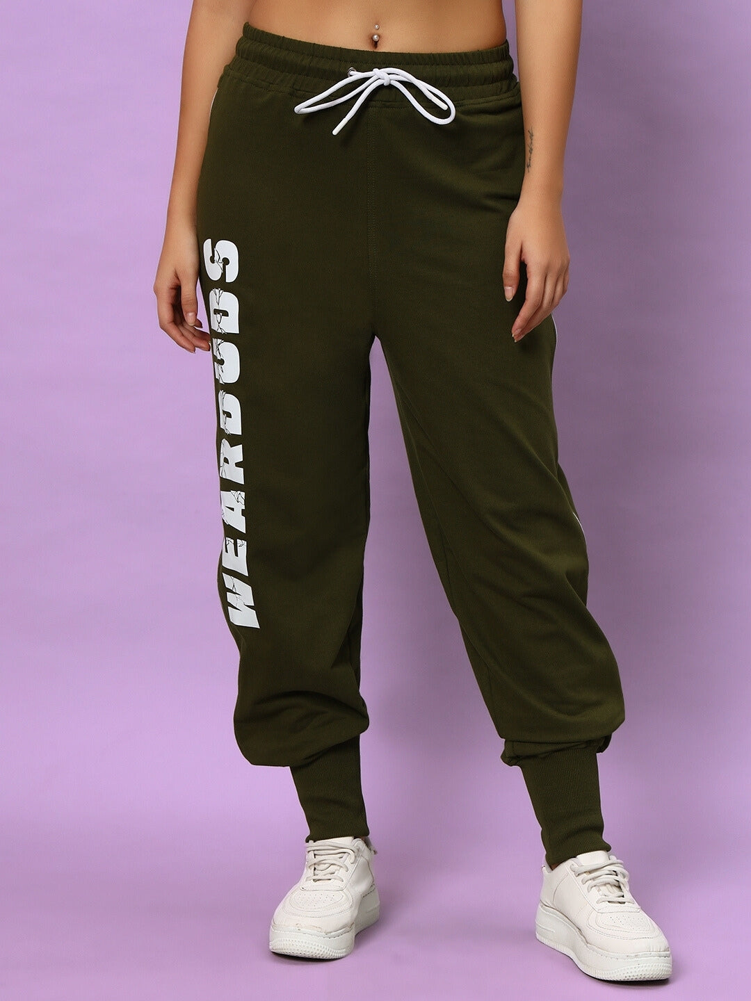 WOMEN'S HUNTER JOGGERS (OLIVE GREEN)