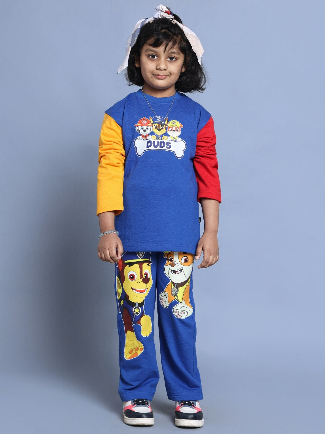 Paw Patrol Oversized Co-Ord Set Boys & Girls (Blue-Multi)