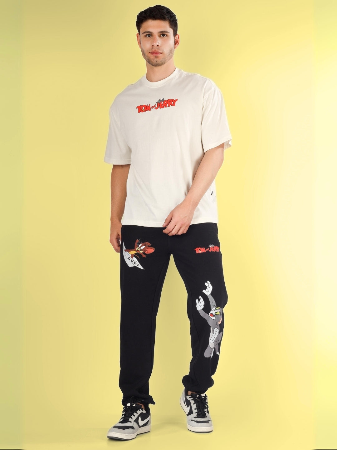 TOM & JERRY RELAXED PANT JOGGER (BLACK)