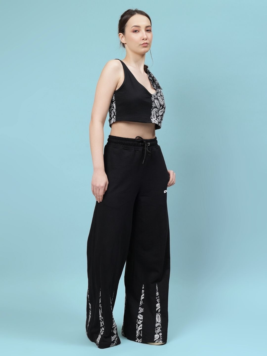 WOMEN'S ZIYA CO-ORD SET (BLACK)