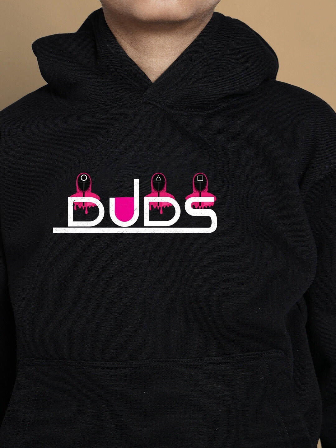 Squid Oversized Hoodie Boys & Girls (Black)