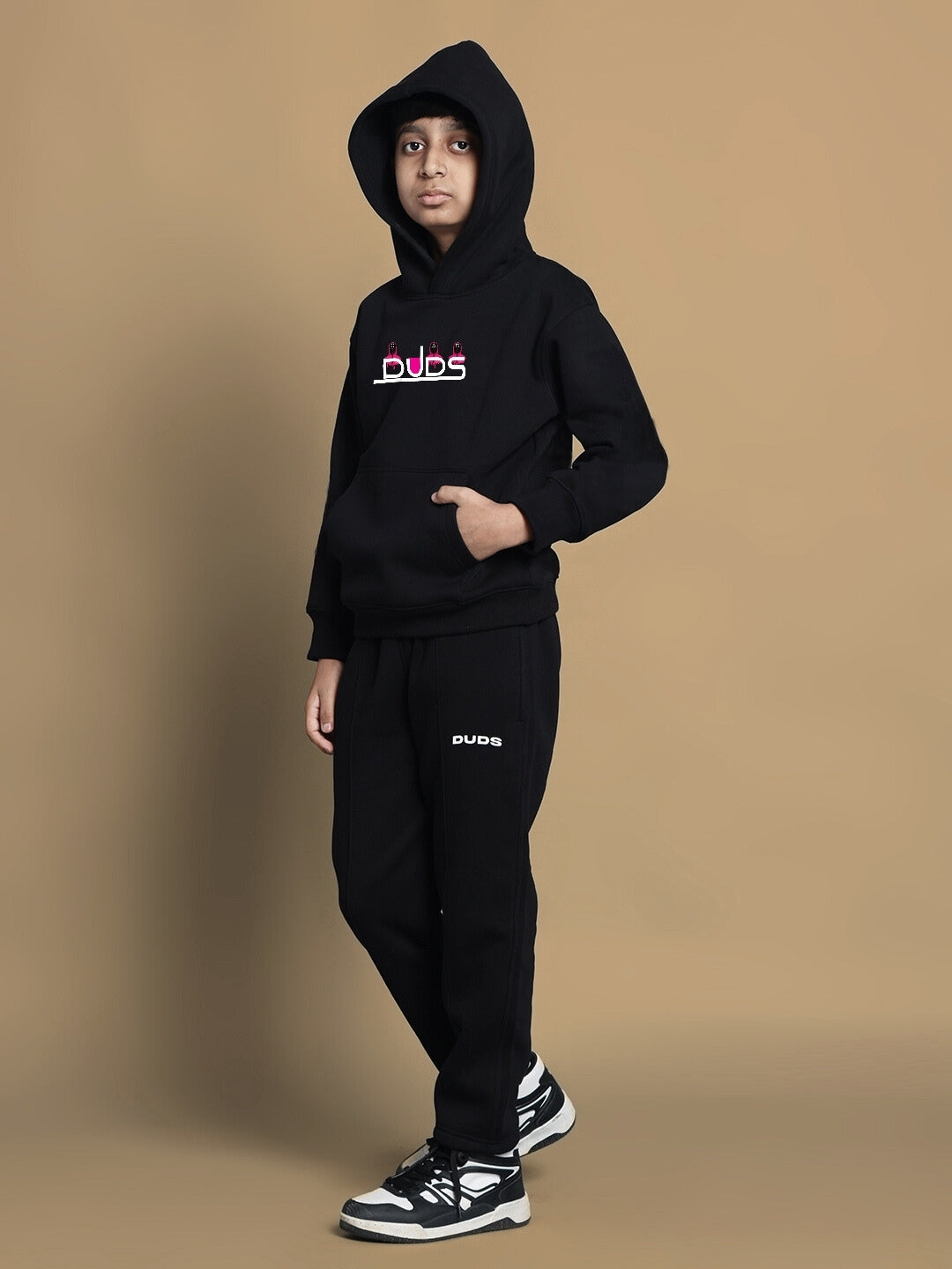 Squid Oversized Hoodie Boys & Girls (Black)