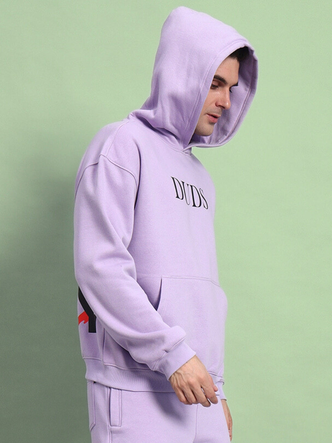 Ritzy Fleece Hoodie (Lilac)