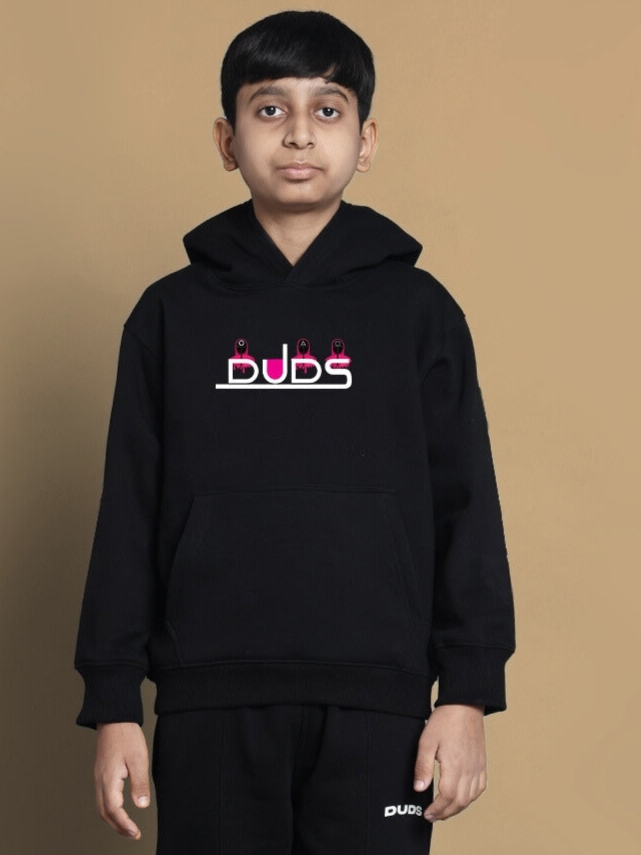 Squid Oversized Hoodie Boys & Girls (Black)