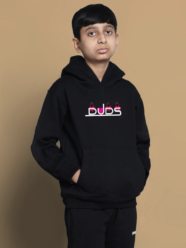 Squid Oversized Hoodie Boys & Girls (Black)