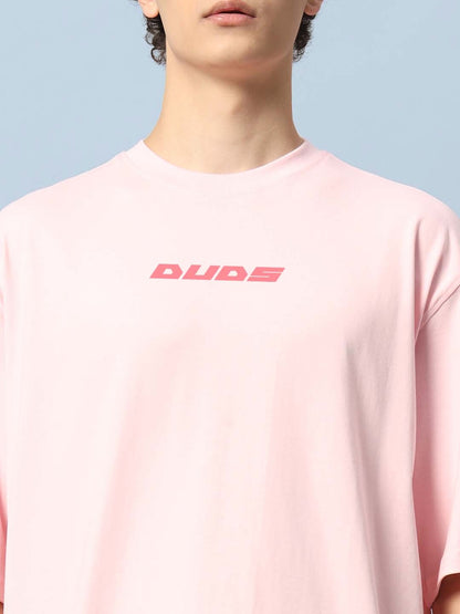 Dying God Over-Sized T-Shirt (Pink)