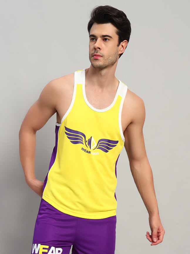 ZENITH GYM T-SHIRT (YELLOW)