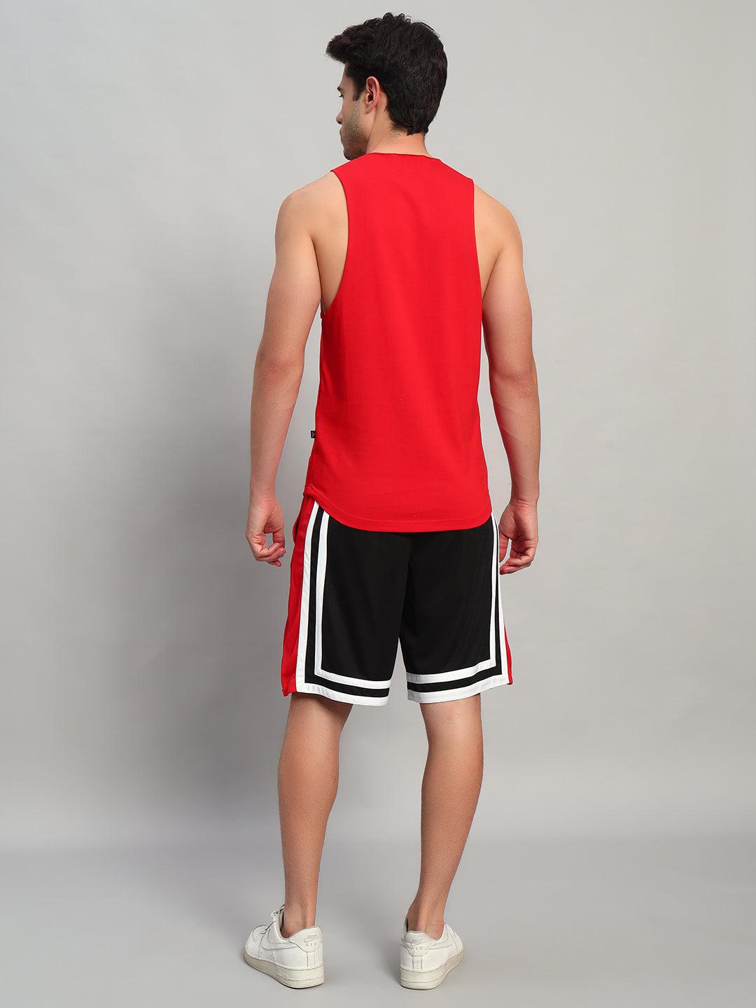 MAX GYM CO-ORD SET (RED-BLACK)