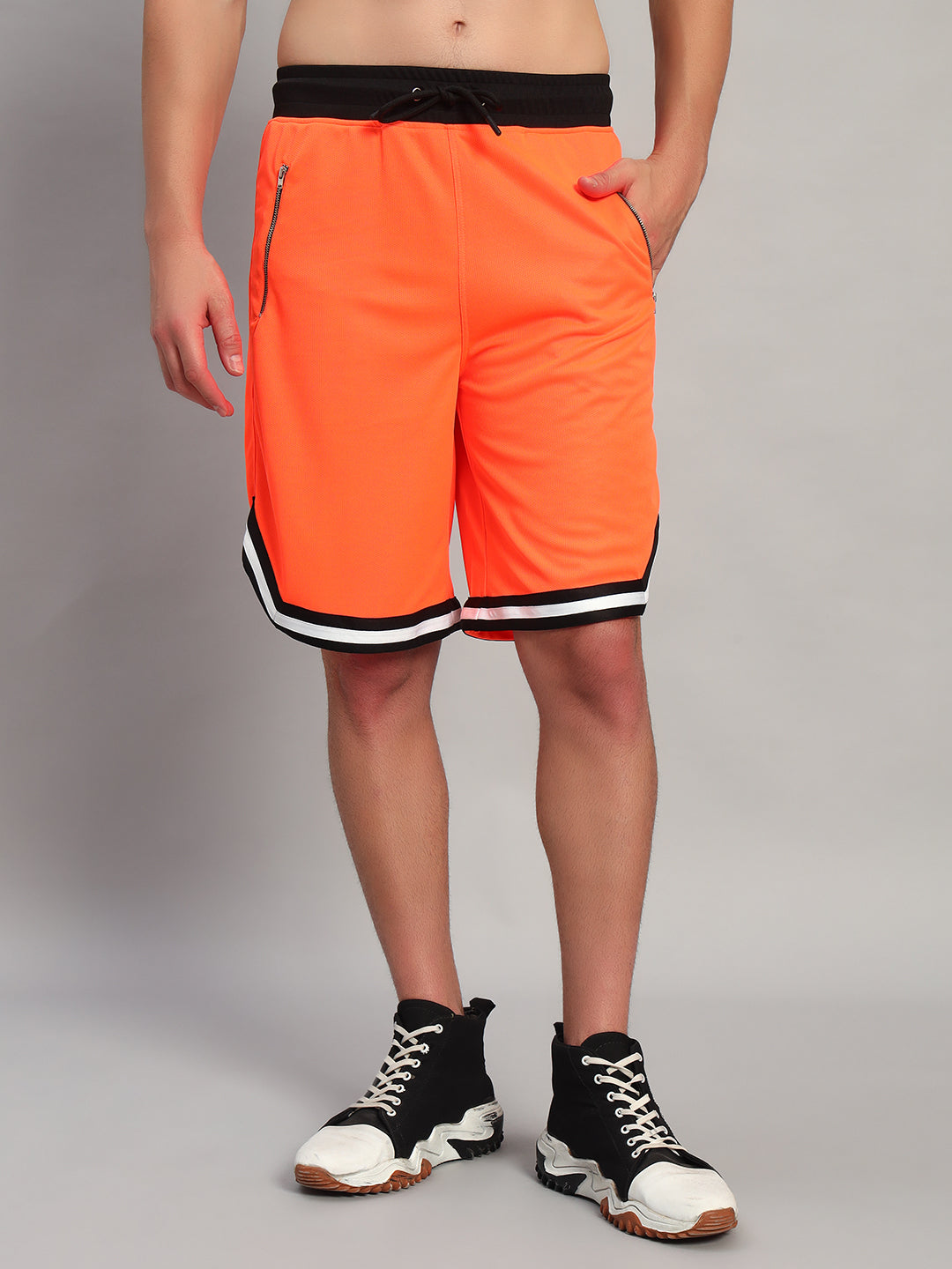 Chronic Regular Fit Shorts (Orange)