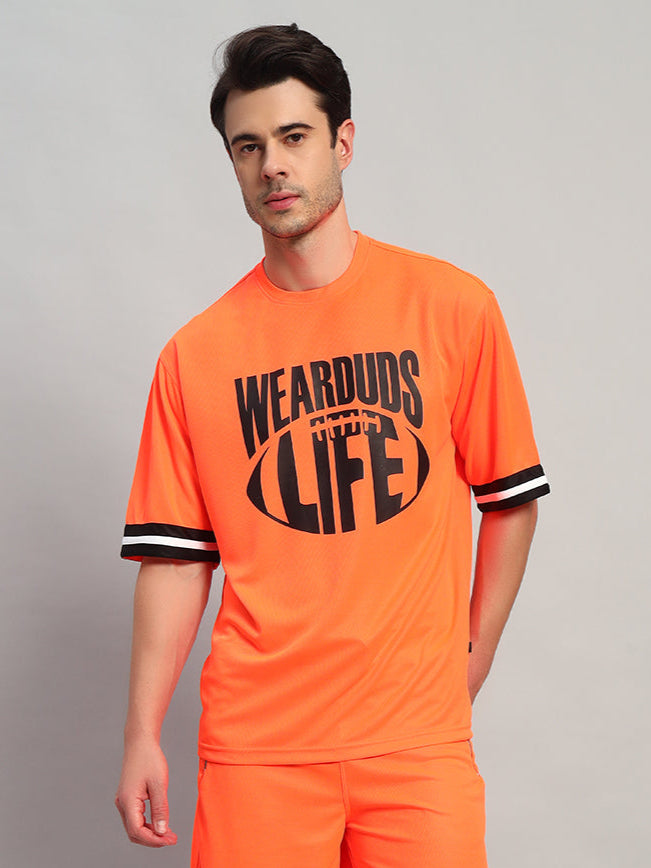 Chronic Over-Sized T-Shirt (Orange)