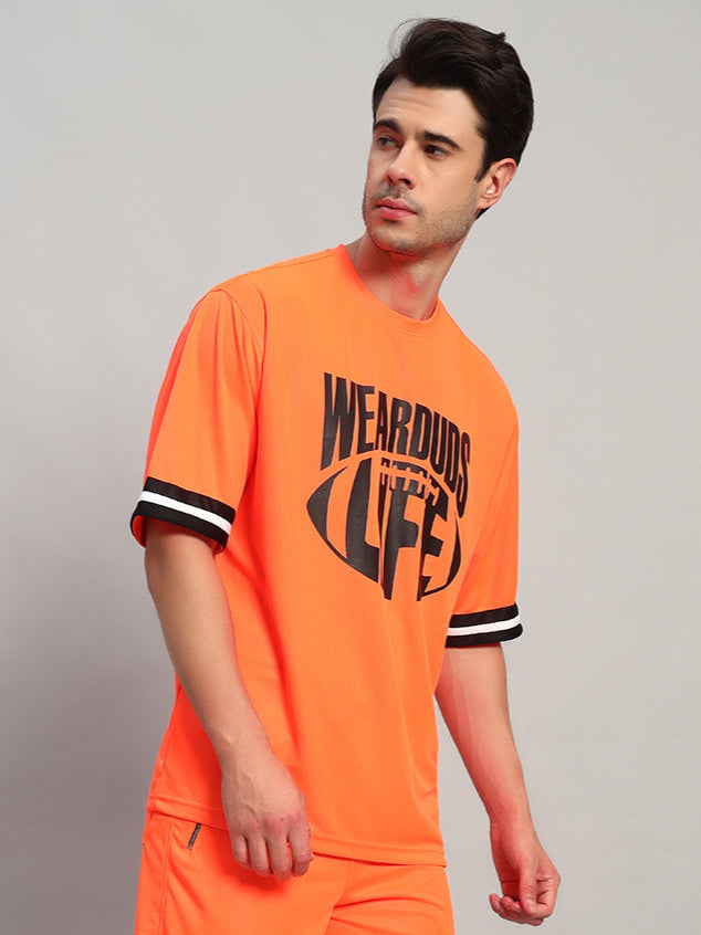 Chronic Over-Sized T-Shirt (Orange)