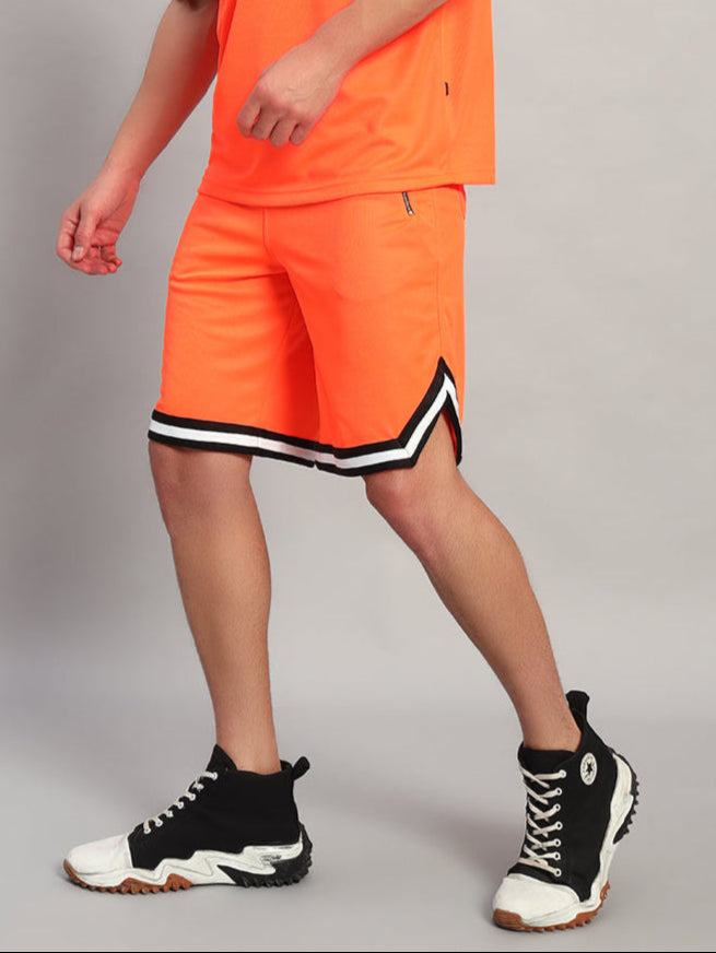 Chronic Regular Fit Shorts (Orange)