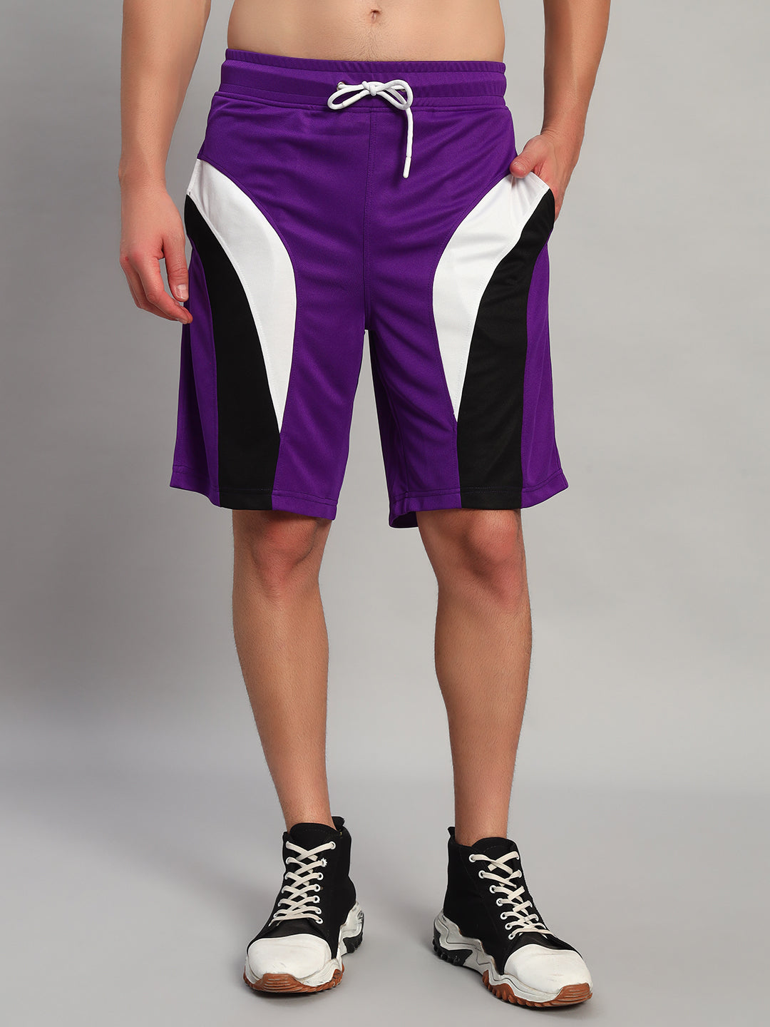 Fifa Regular Fit Shorts (Purple)