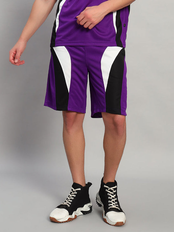 Fifa Regular Fit Shorts (Purple)