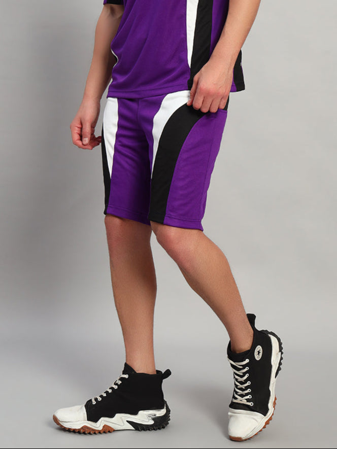 Fifa Regular Fit Shorts (Purple)