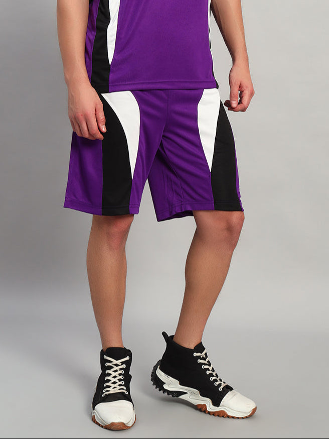 Fifa Regular Fit Shorts (Purple)