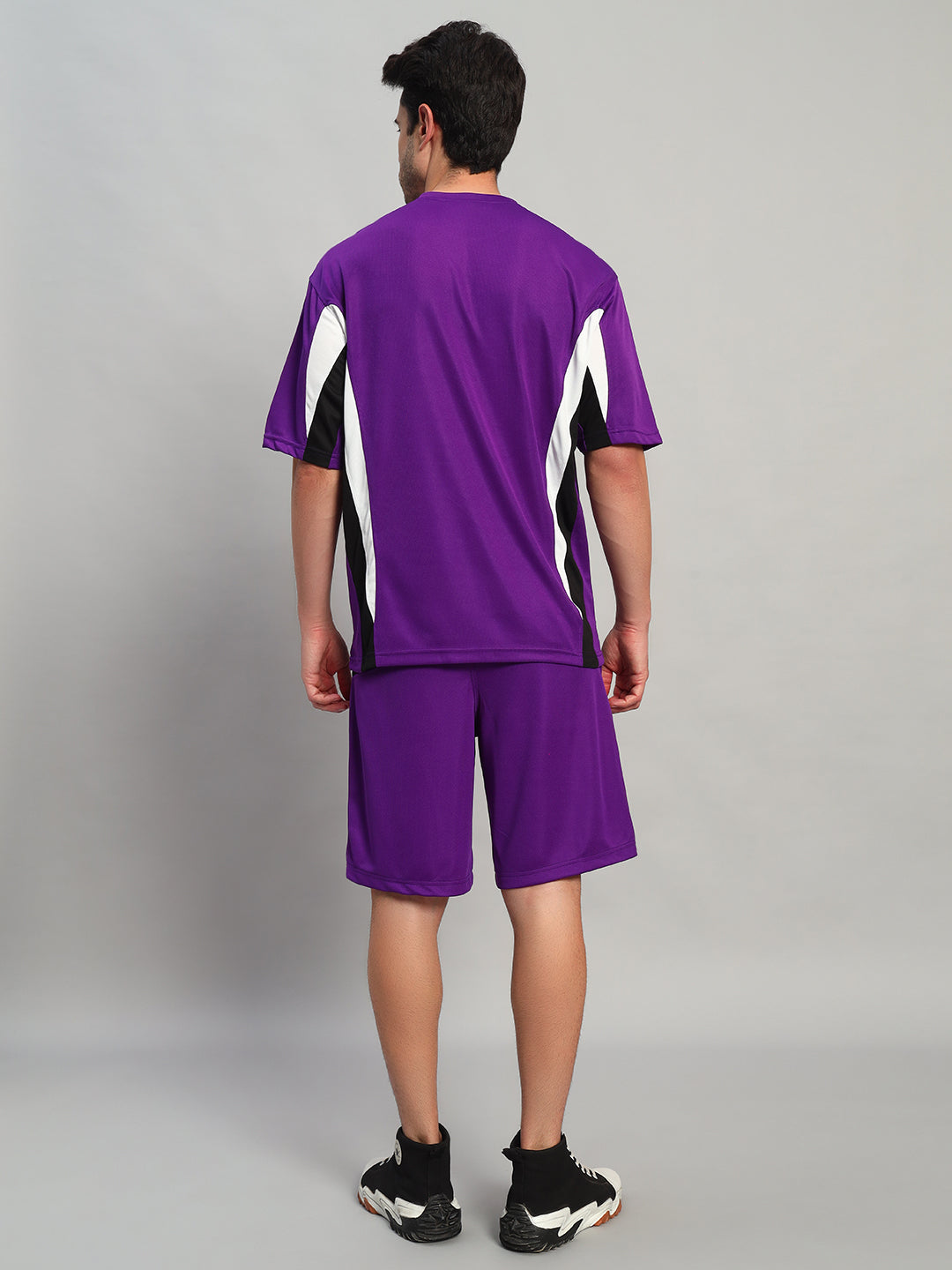 Fifa Colorblock  Co-Ord Set (Purple)