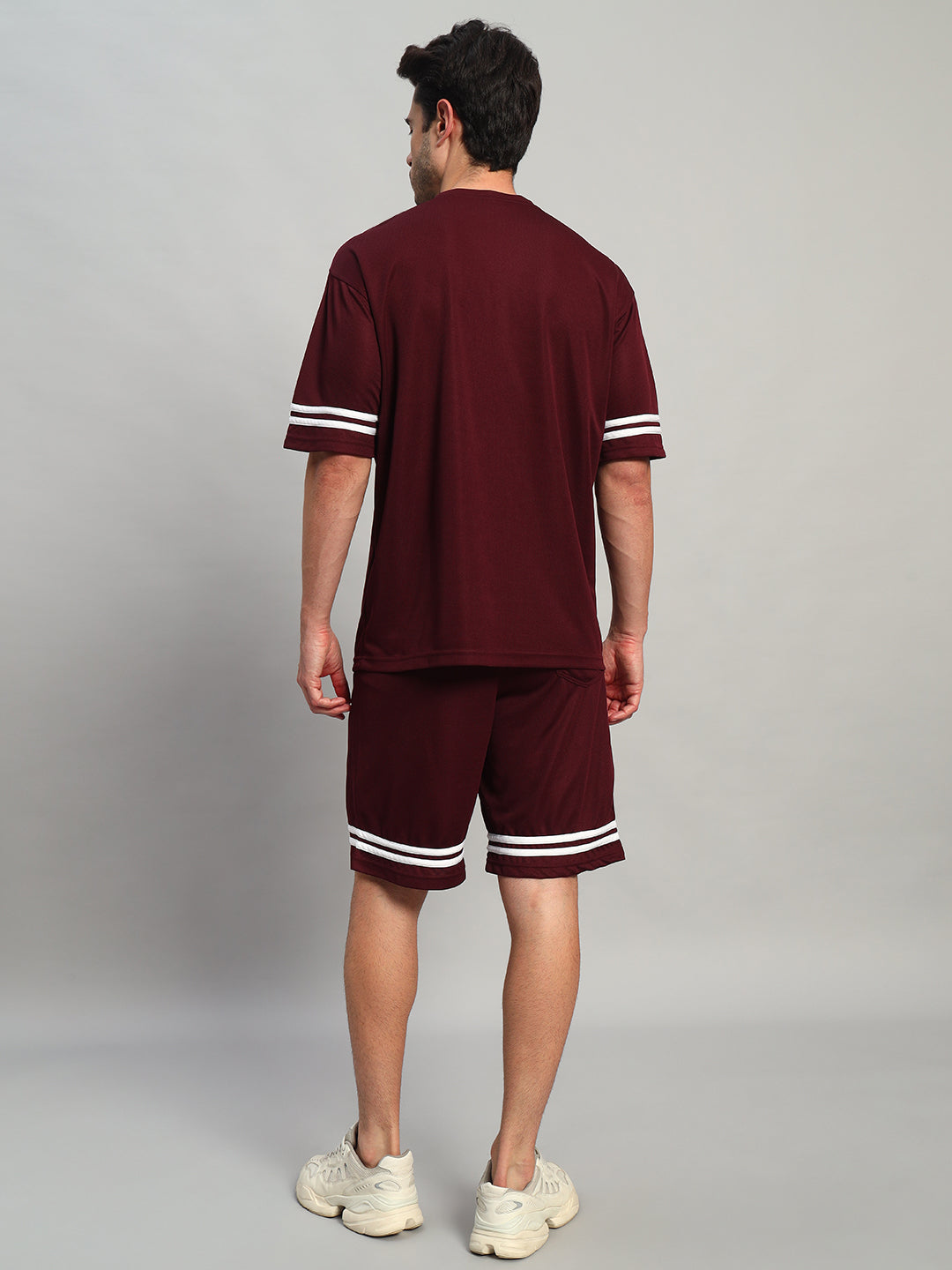 Groovy Regular Fit Shorts (Wine)