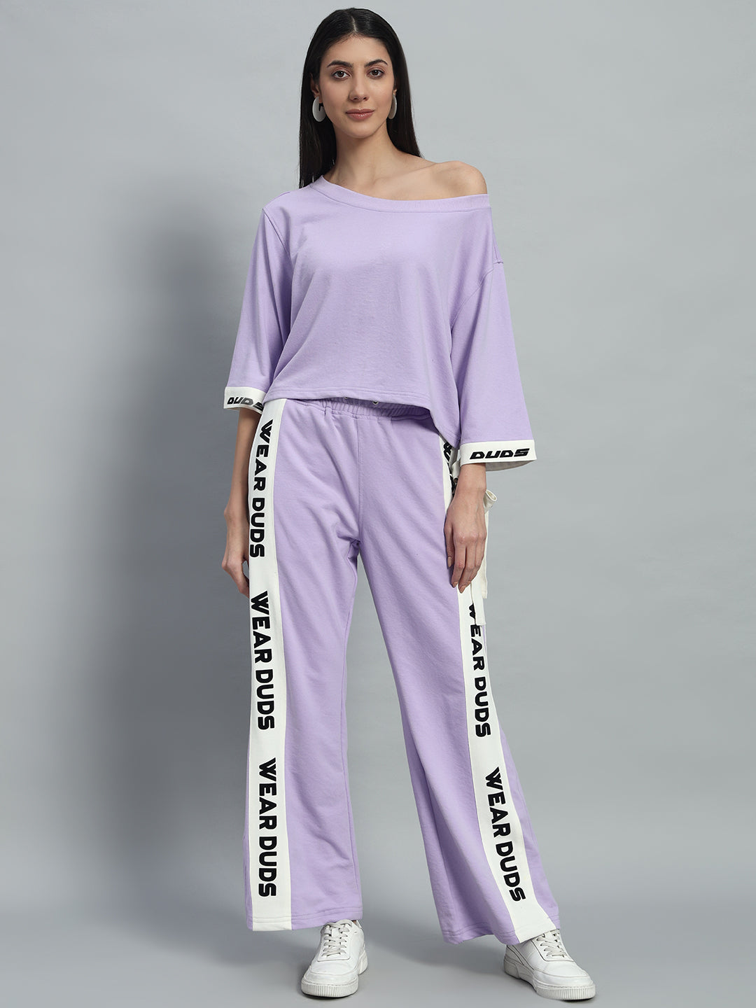 WOMEN'S  AROMA CO-ORD SET (LILAC)