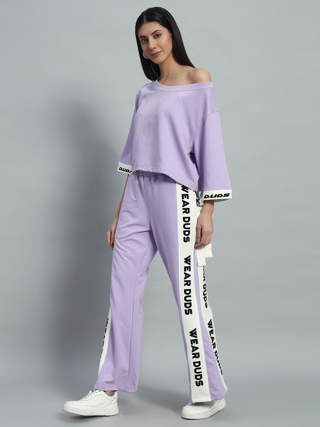 WOMEN'S  AROMA CO-ORD SET (LILAC)