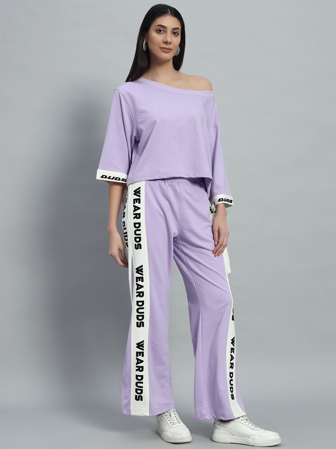 WOMEN'S  AROMA CO-ORD SET (LILAC)