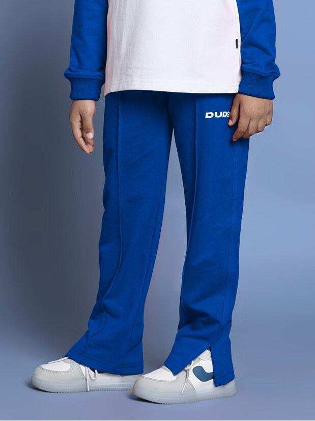 KEVIN CO-ORD SET FOR BOYS & GIRLS (WHITE-BLUE)