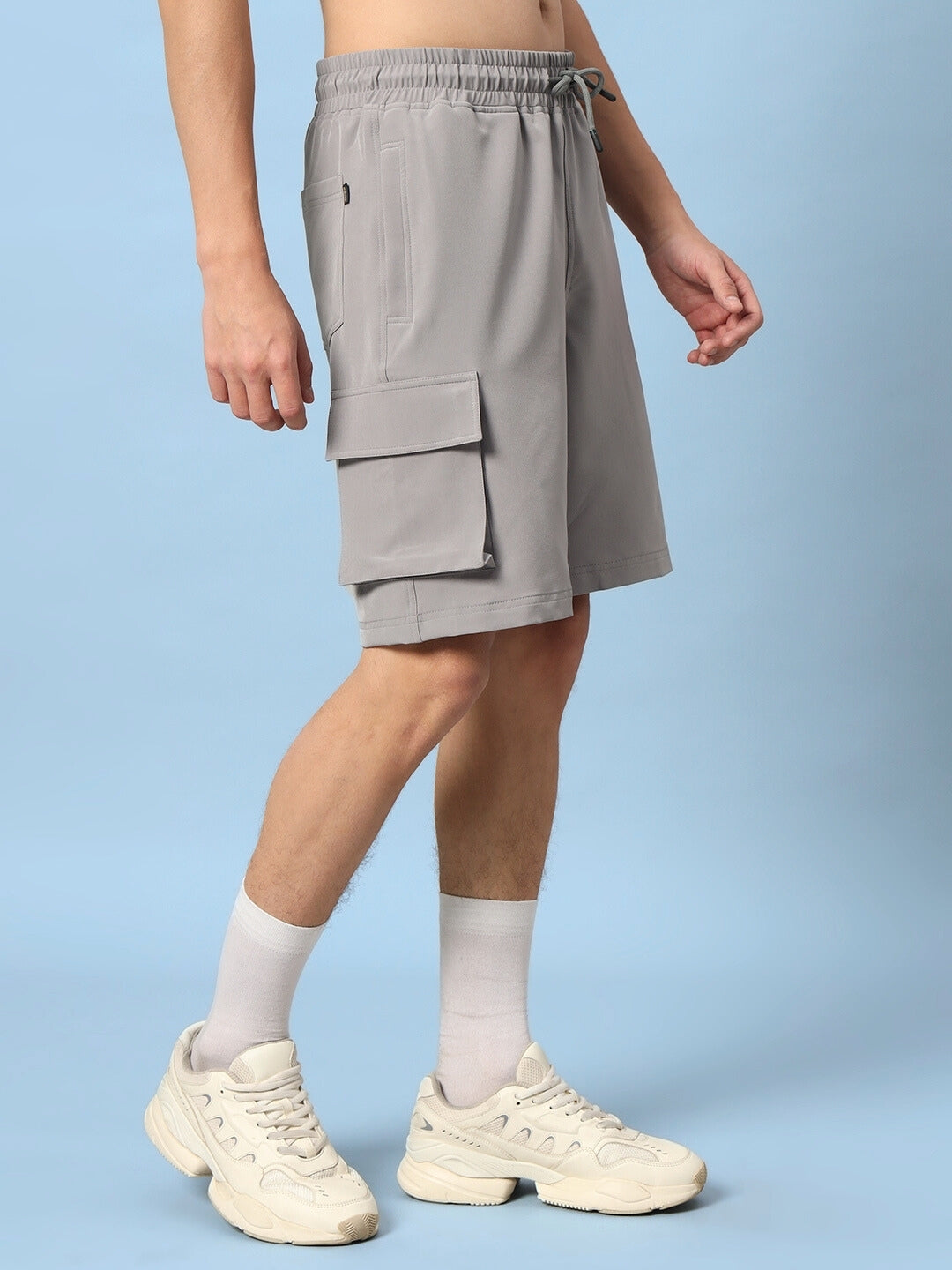 Brawny Cargo Shorts (Grey)