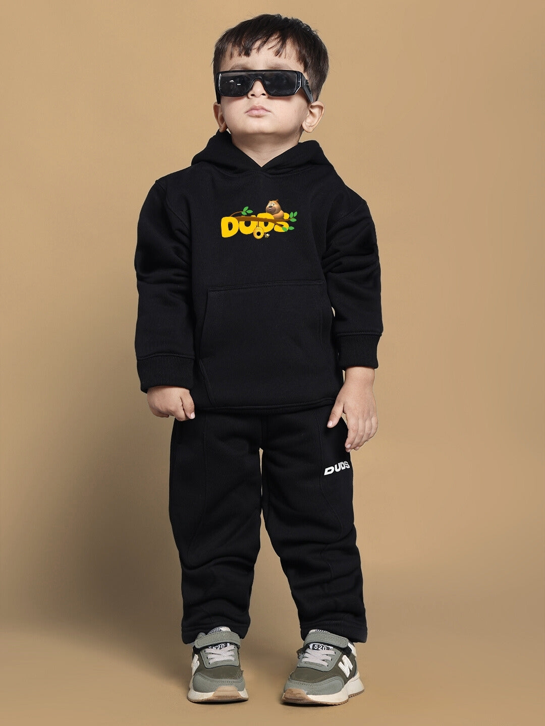 BABLU DABLU CO-ORD FOR BOYS & GIRLS (BLACK)