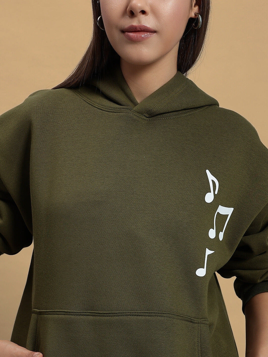 Women's Opera Fleece Co-Ord (Olive Green)