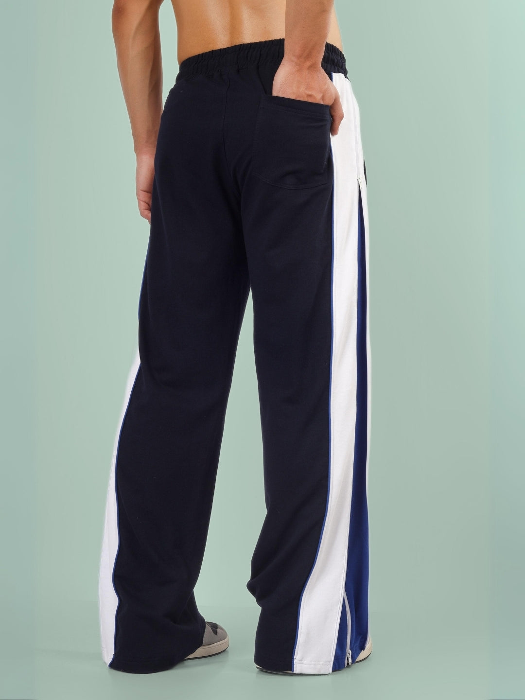 TRIUMPH MULTI ZIPPER JOGGERS (BLUE ROYAL)