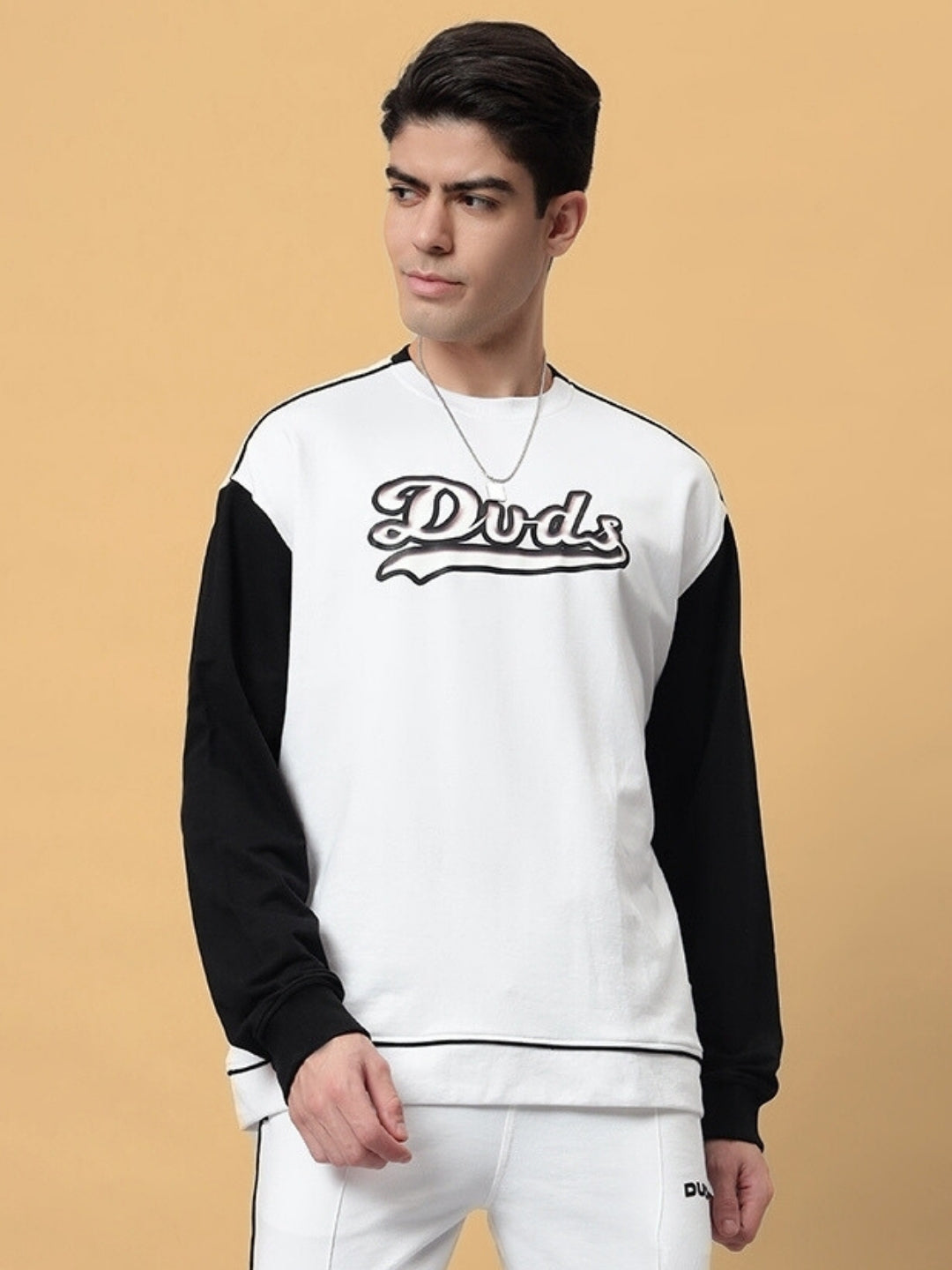 Hunk Oversized Sweatshirt (White)