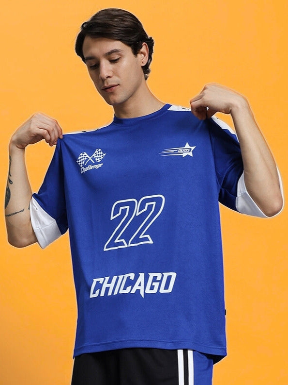 Challenge Over-Sized T-Shirt (Royal Blue)