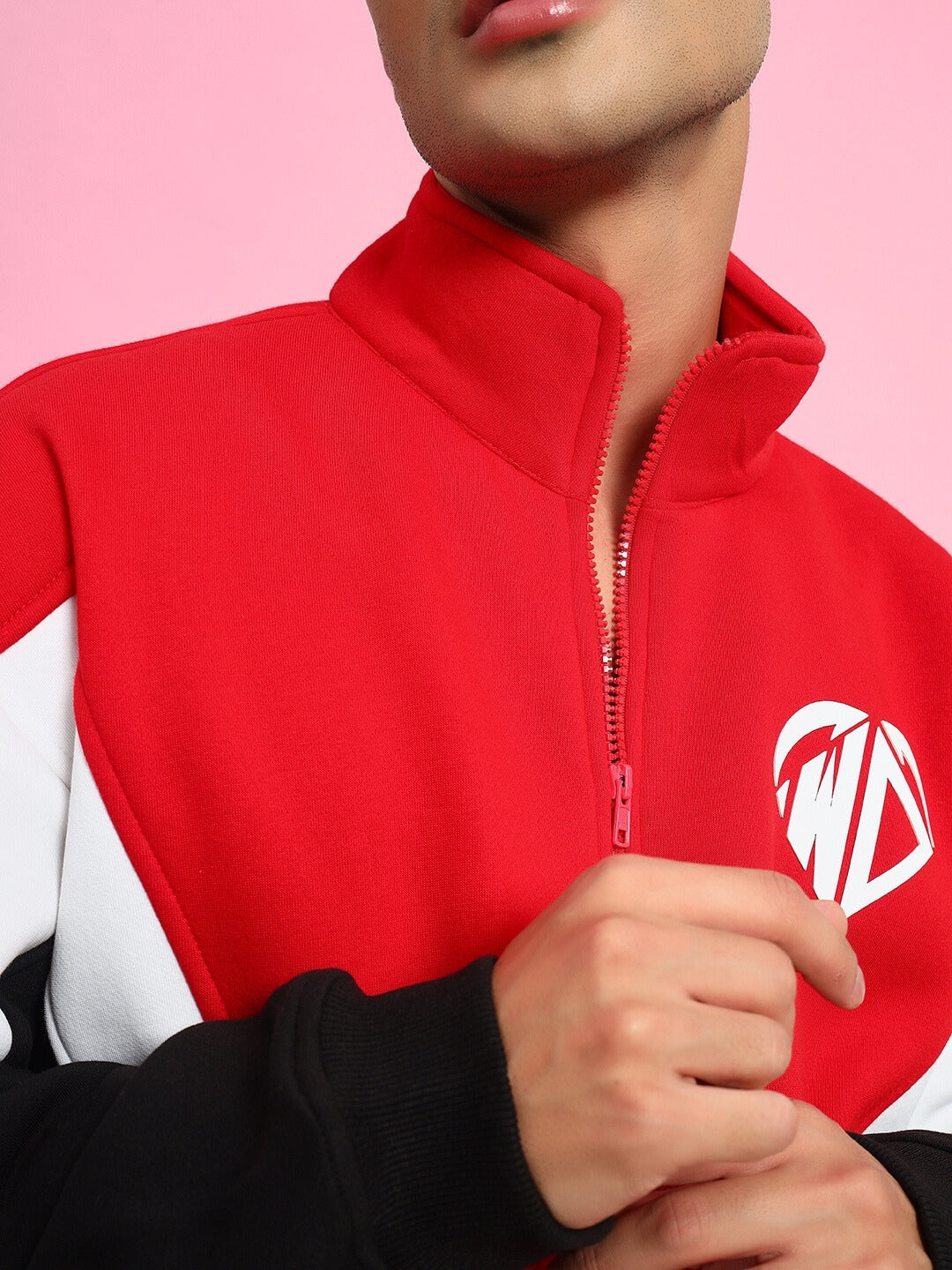 WD ALFA COLORBLOCK JACKET (RED)