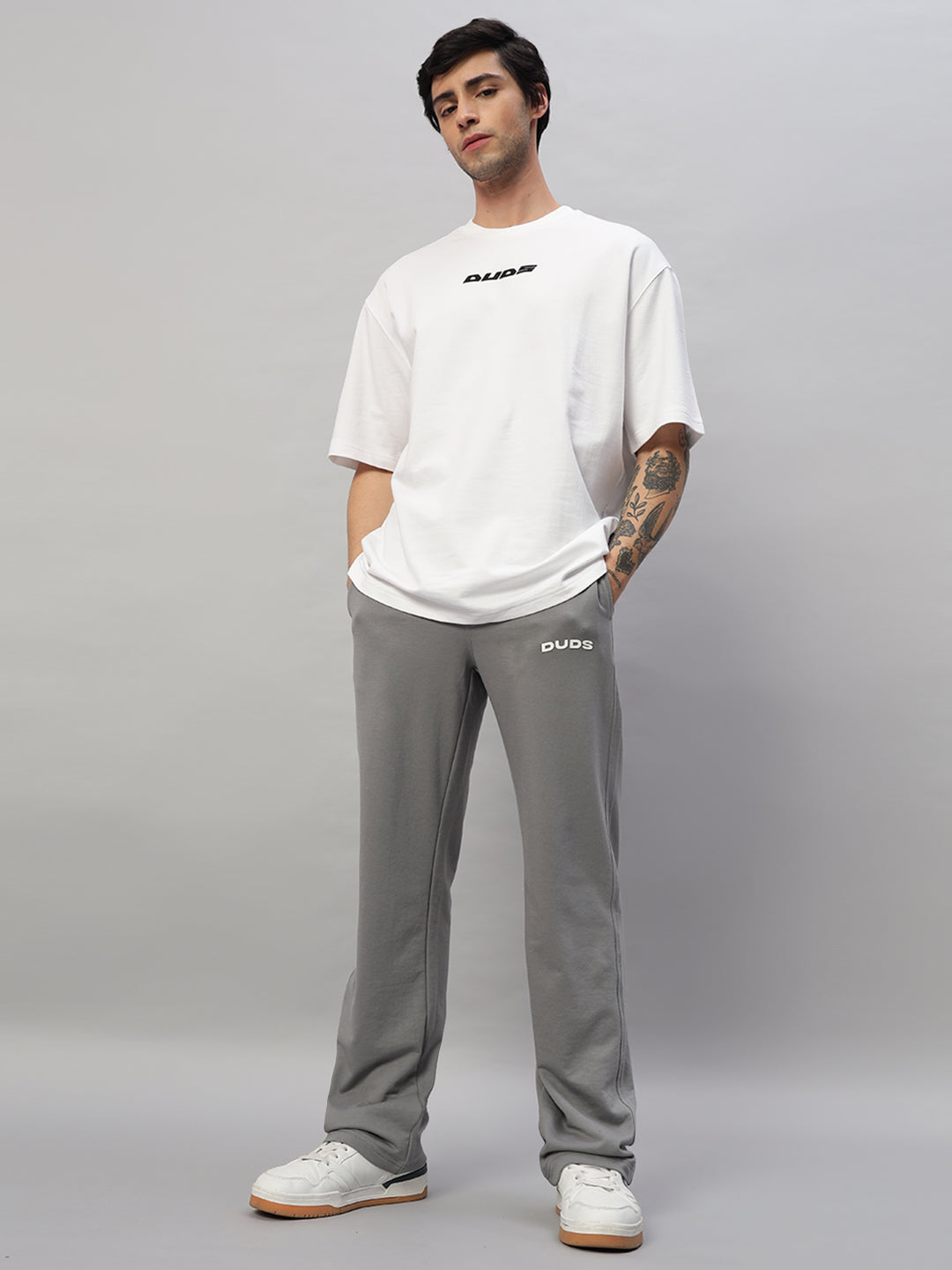 NEW ERA RELAXED FIT JOGGERS (GREY)