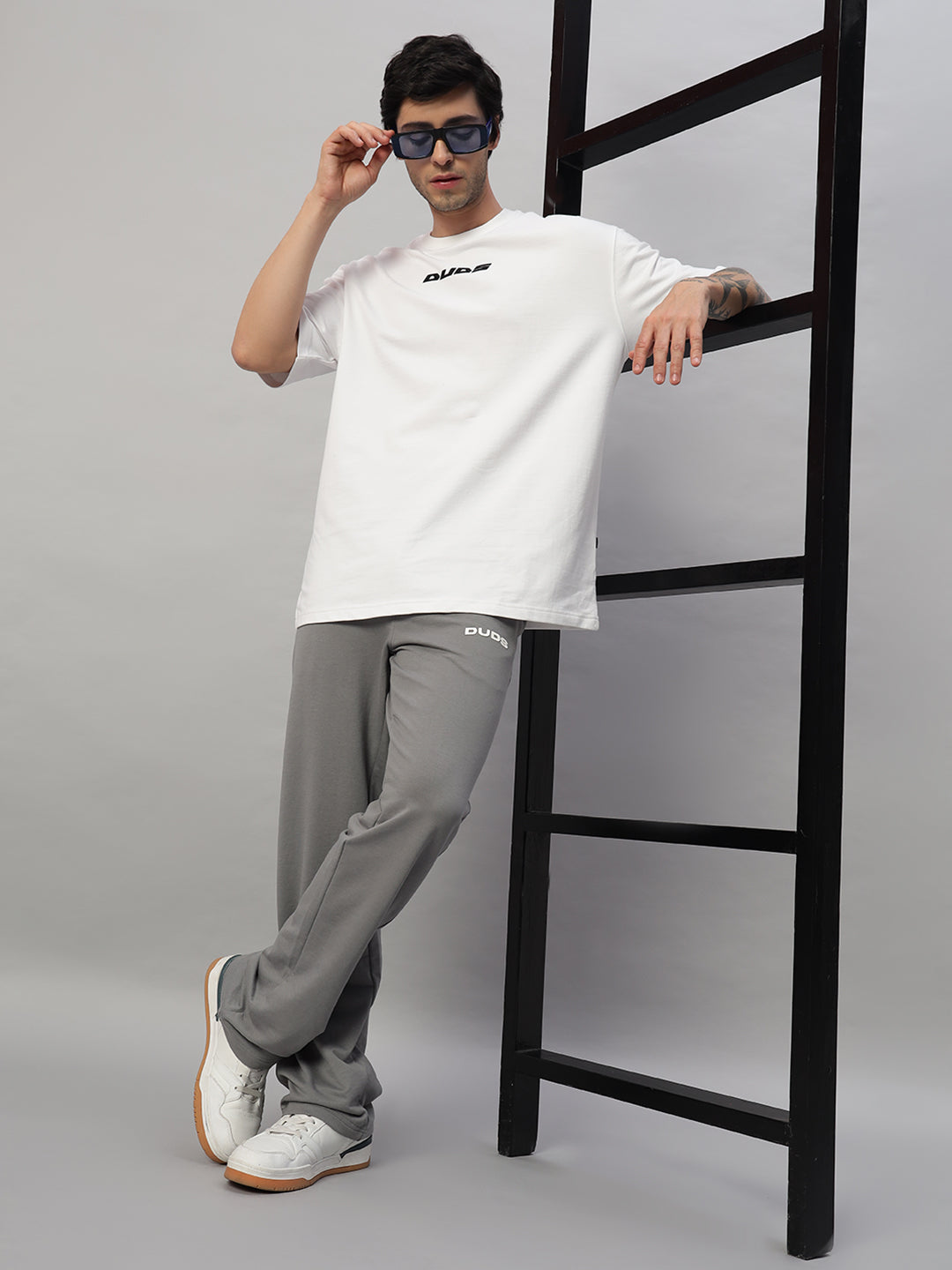 NEW ERA RELAXED FIT JOGGERS (GREY)