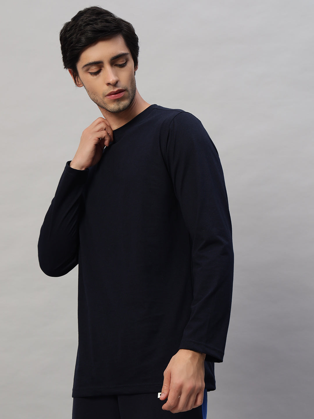 FLIMSY SLIM FIT SWEATSHIRT (NAVY BLUE)