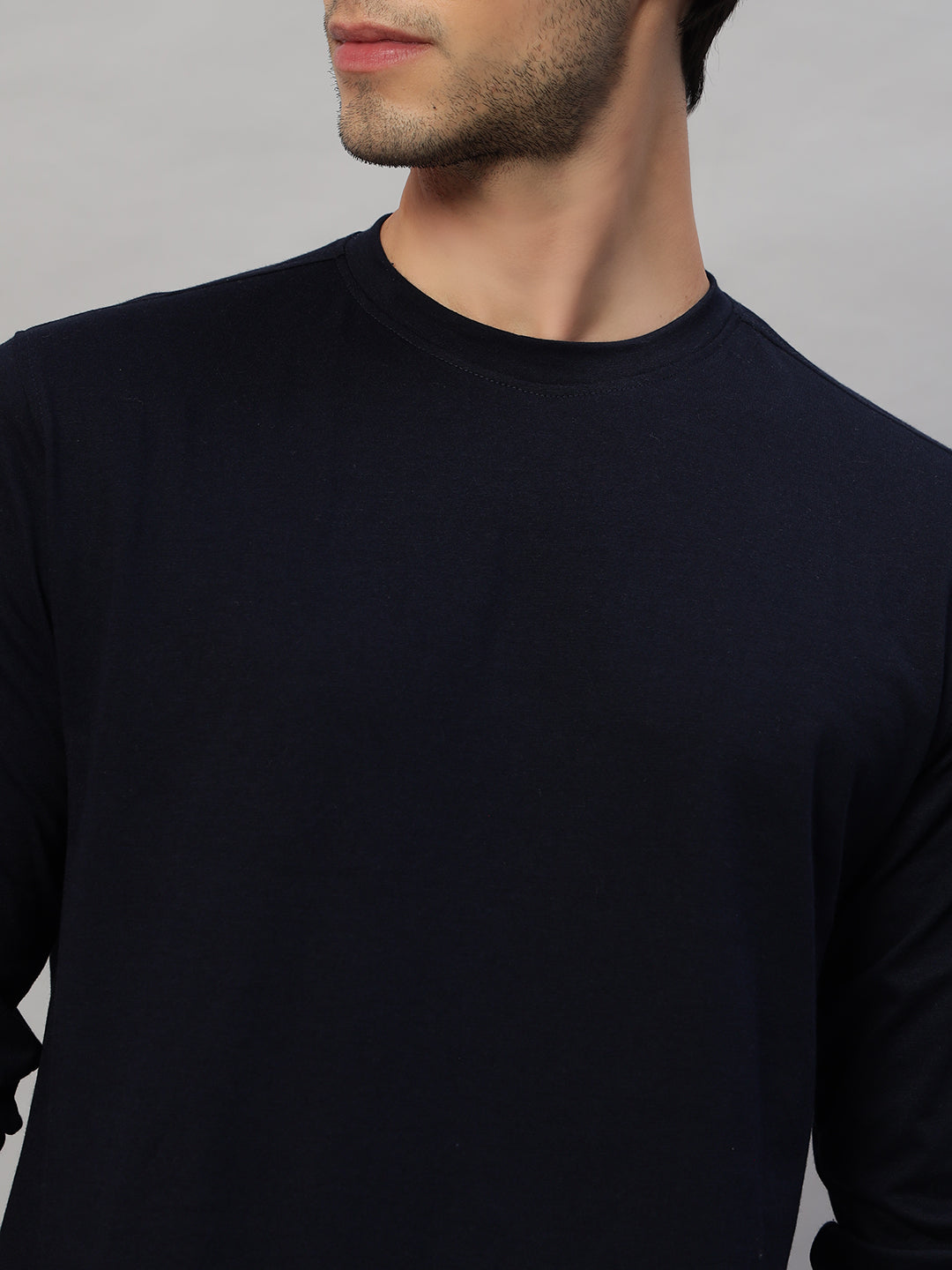 FLIMSY SLIM FIT SWEATSHIRT (NAVY BLUE)