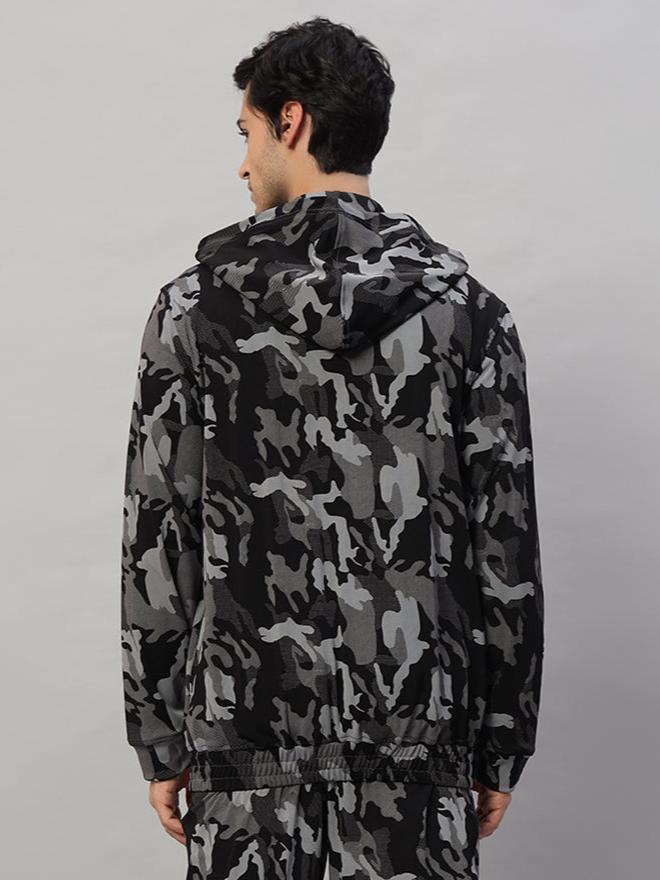 TRENCH CAMOFLAUGE JACKET (CAMO NAVY)