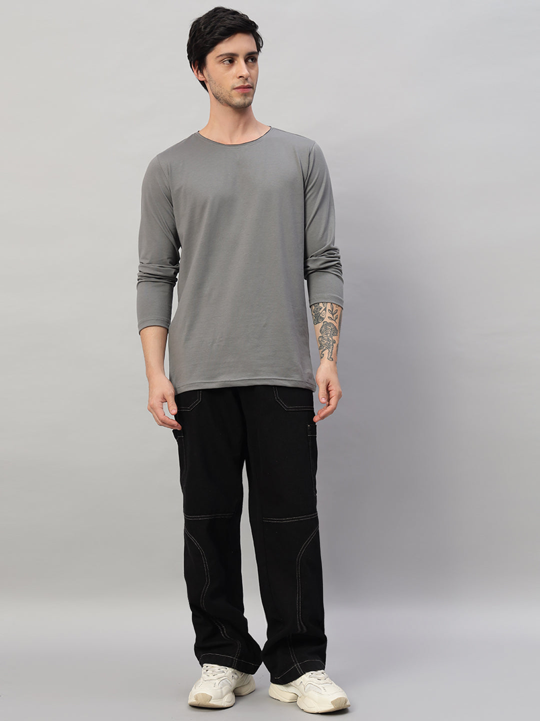 OMNI SLIM FIT SWEATSHIRT (GREY)