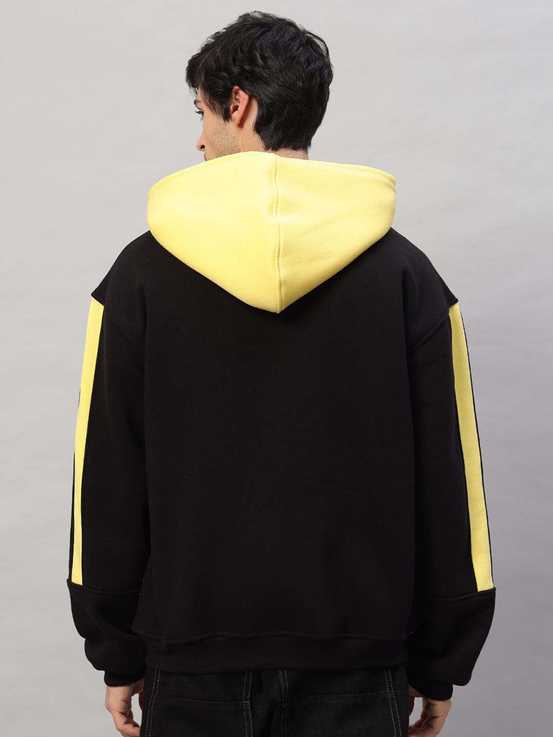 CRUISER COLORBLOCK HOODIE (BLACK-YELLOW)