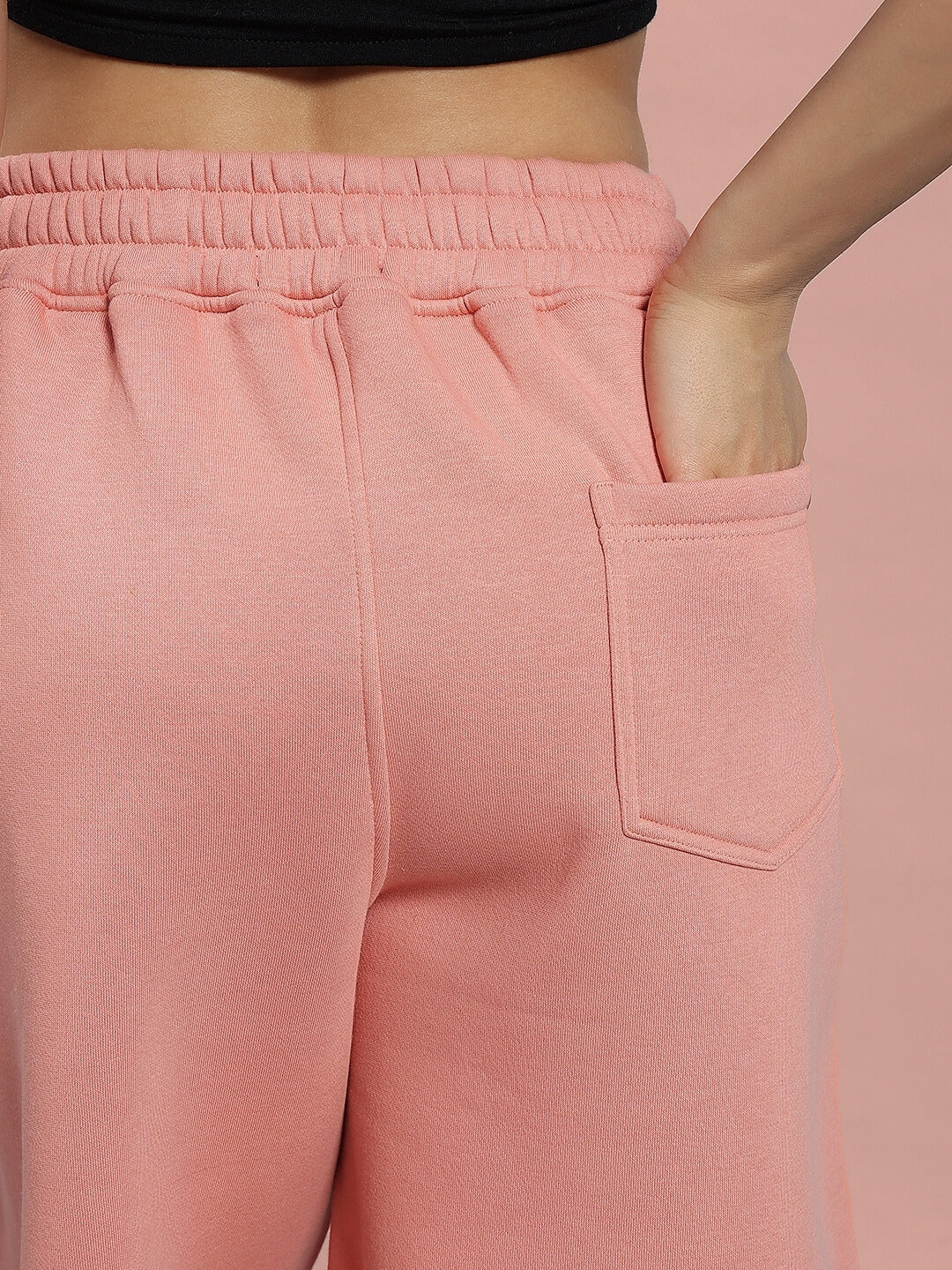 Women's Deliberate Fleece Shorts (Peach)