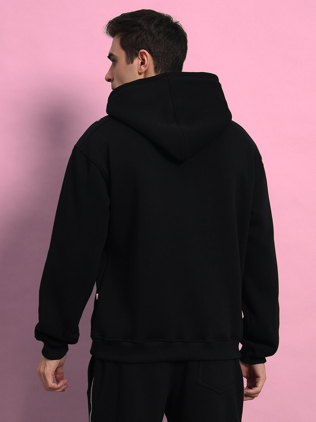 LIMITLESS FEECE REFLECTOR HOODIE (BLACK)