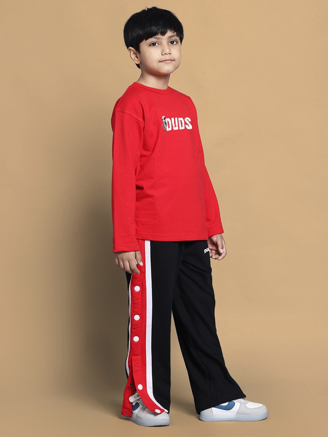 SPIDERROBO CO-ORD FOR BOYS & GIRLS (RED)