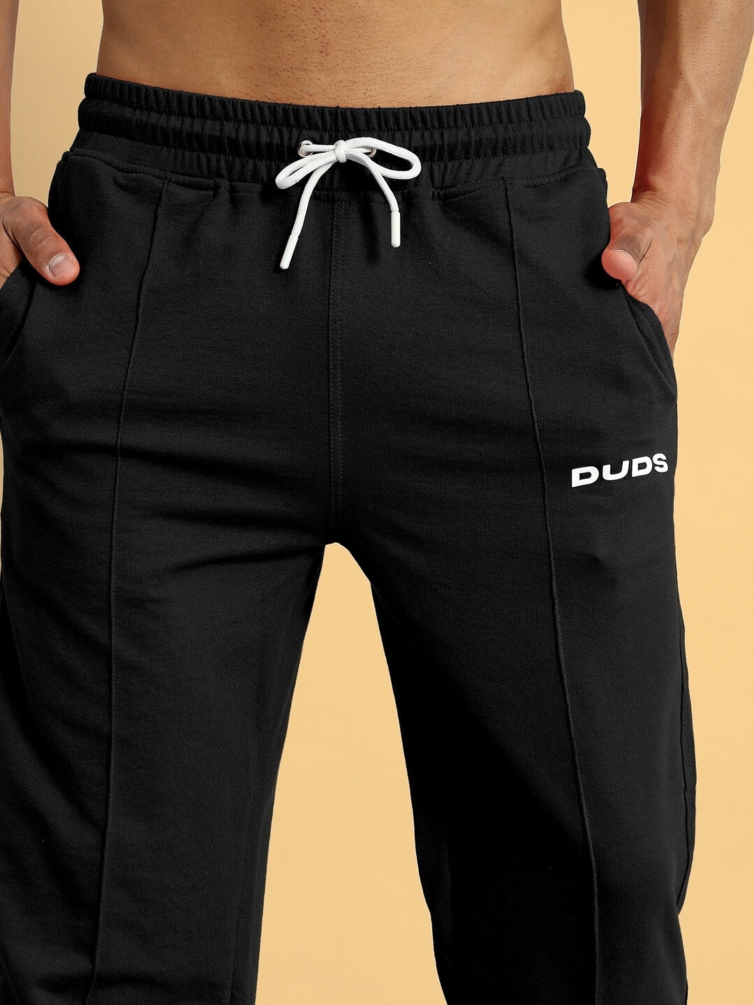 ZION SIDE SLIT JOGGERS (BLACK)