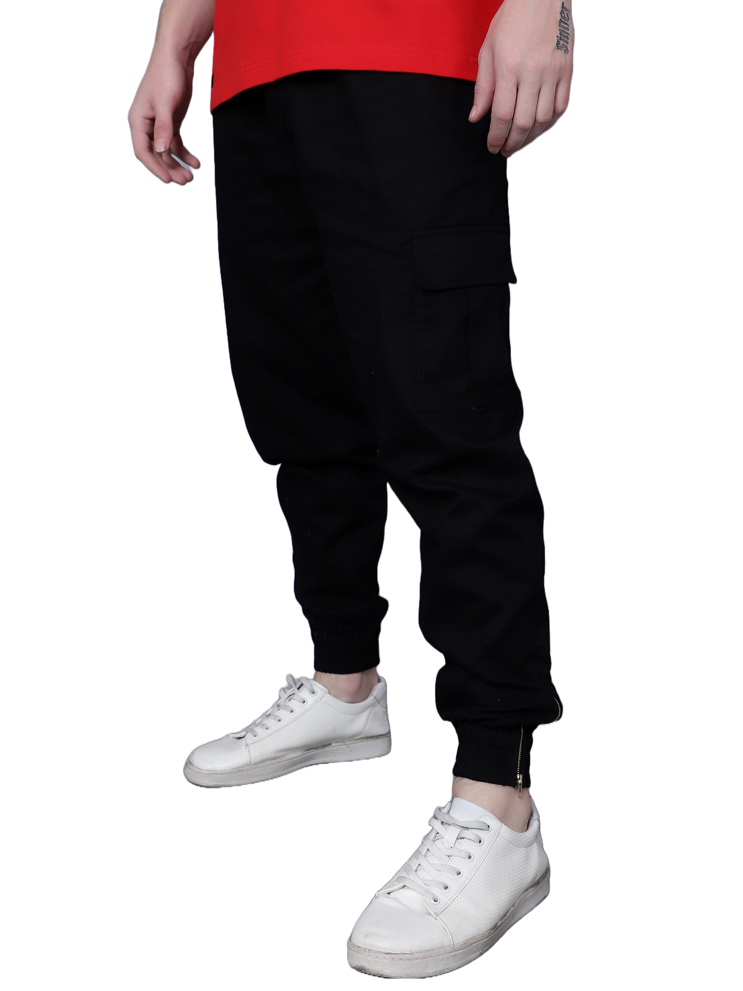 6 Pocket Cargo pants Black - Wearduds